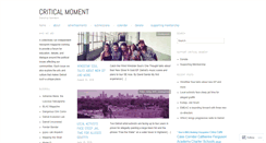 Desktop Screenshot of critical-moment.org