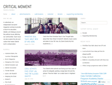 Tablet Screenshot of critical-moment.org